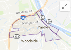 yardley water restoration service area